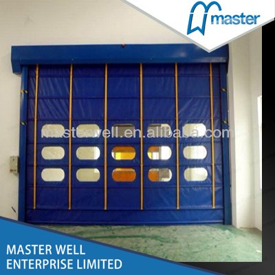 Flexible Commercial High Speed PVC Stacking Doors