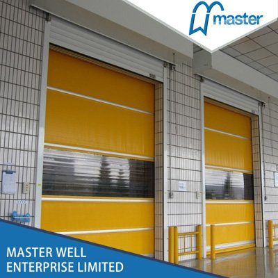 Automatic Commercial Pvc High Speed Roll Up Door From China