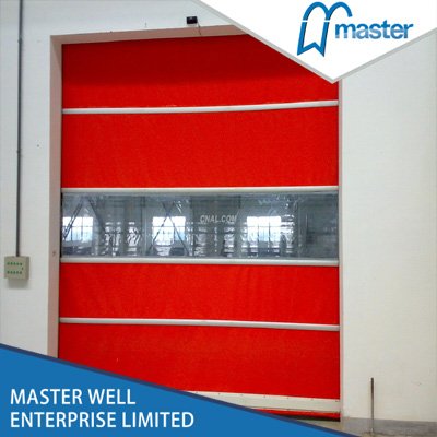 Insulated Commercial High Speed PVC Roll Up Doors