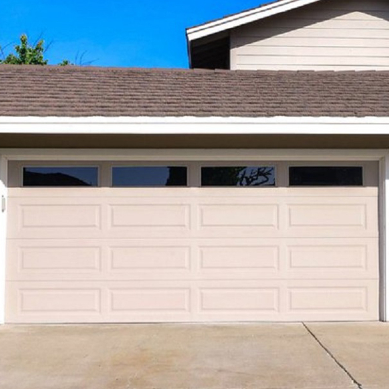 8x7 Precision Insulated Flush Panel Sanwich Overhead Garage Doors with