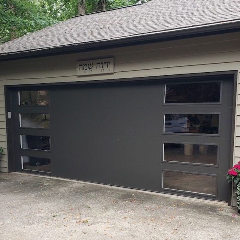 8x7 Precision Insulated Flush Panel Sanwich Overhead Garage Doors with