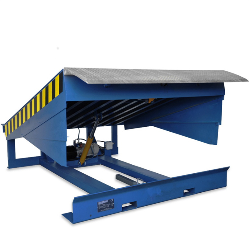 10T Adjustable Vertical Truck Loading Dock Leveller