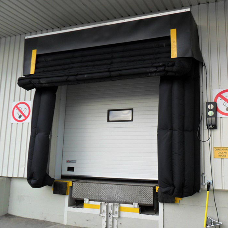 Warehouse Adjustable Foam Loading Dock Shelter 