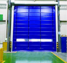 Insulated Interior High Speed PVC Stacking Doors