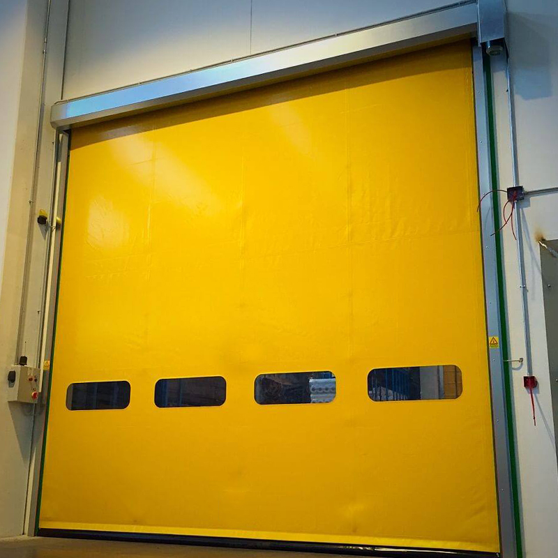 Automatic Industrial High Speed PVC Zipper Doors