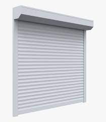 Aluminium roller shutter door