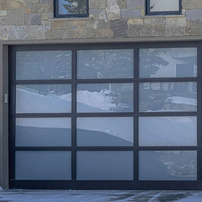 10x10 Modern Insulated Glass Alumium Garage Door from China ...