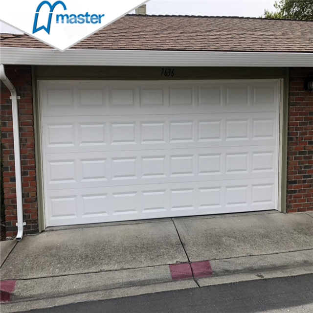 Remote Control Carriage House Insluted Steel Overhead Sectional Garage Doors