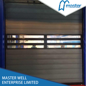 Strong Commercial Security Aluminum Alloy Spiral High Speed Hard Fast Shutter Doors