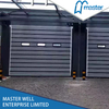 Exterior Factory Security Aluminum Alloy Spiral High Speed Hard Fast Rolling Doors